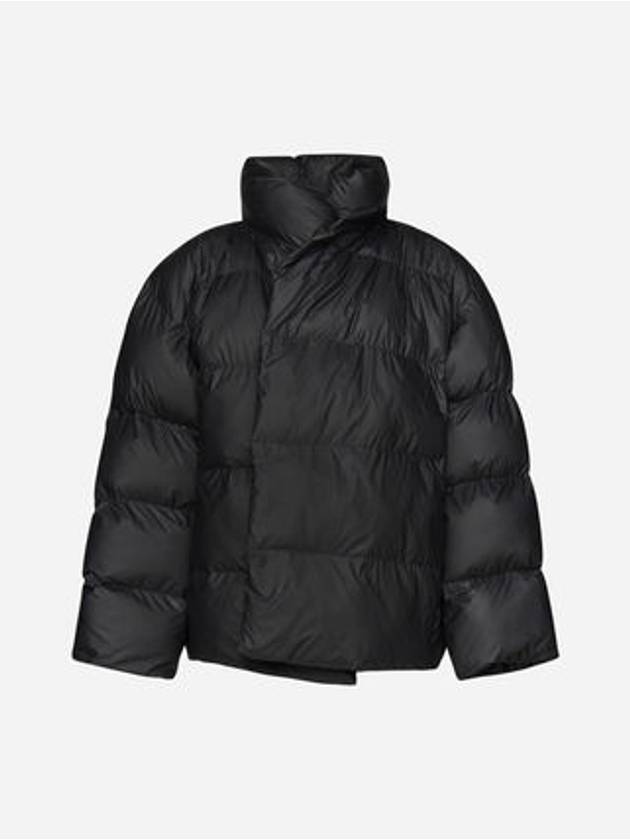 Luxury Balenciaga  Back Logo Wrap Padding Black