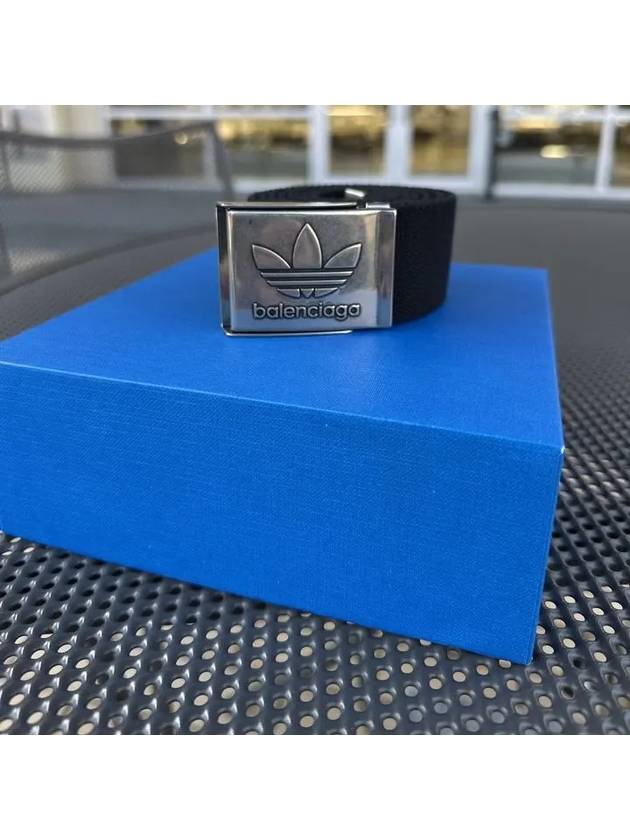 Luxury Balenciaga  Skater Belt Black