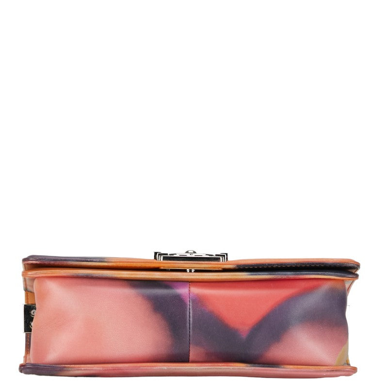 Chanel Graffiti Boy Chanel Coco Chain Shoulder Bag Multicolor Leather  CHANEL