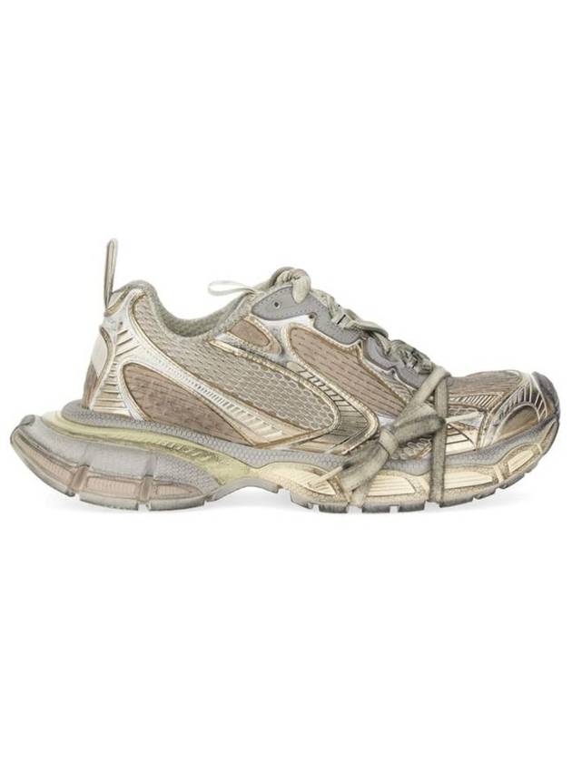 Luxury Balenciaga  3XL Mesh Panel Low Top Sneakers Grey