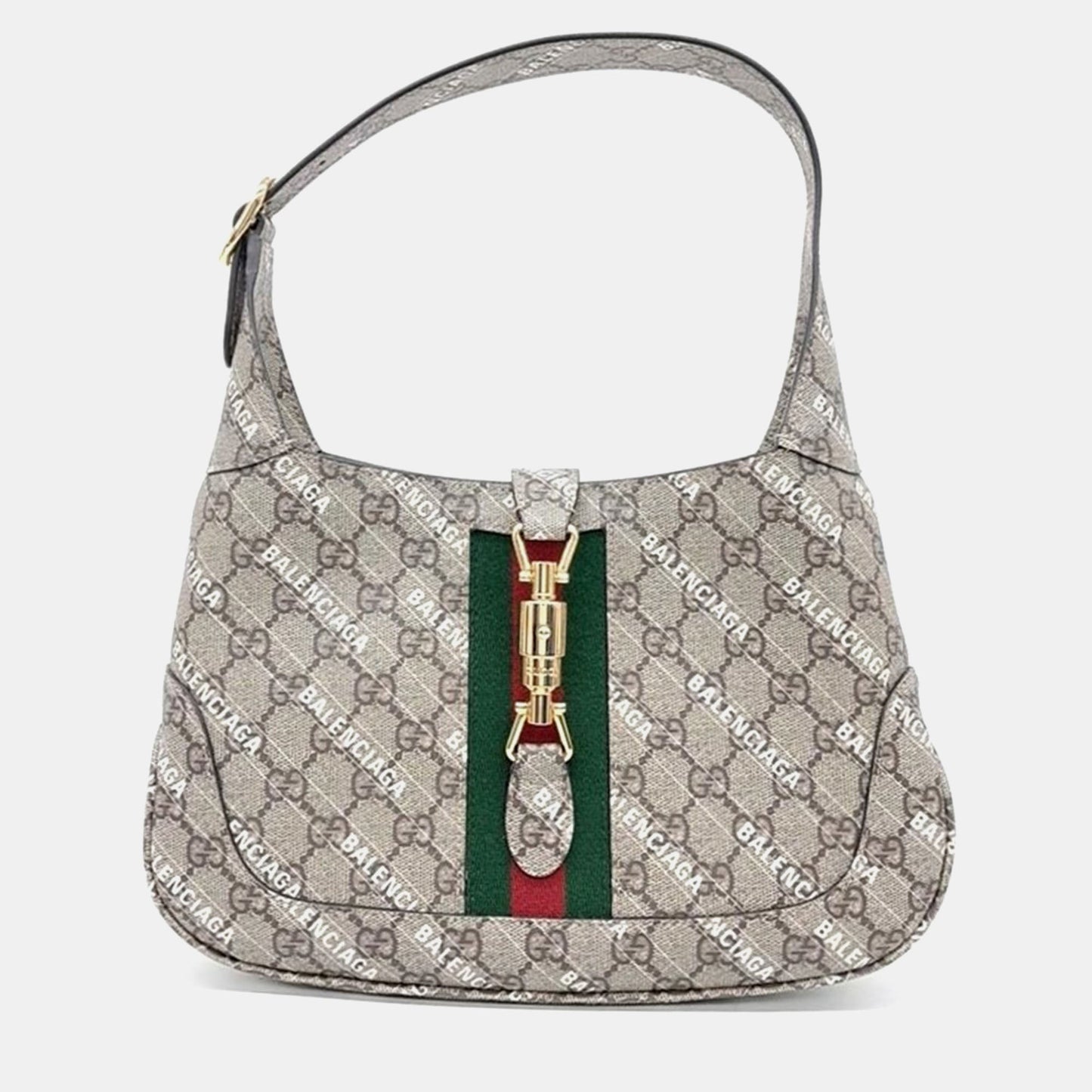Gucci x Luxury Balenciaga  Hacker Project Jackie 1961 Small Hobo Bag