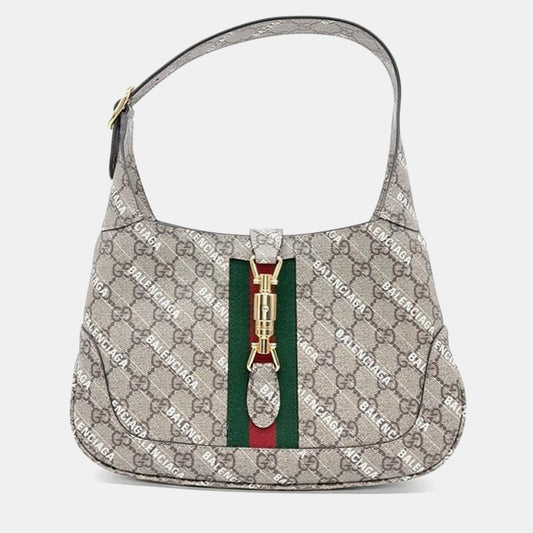 Gucci x Luxury Balenciaga  Hacker Project Jackie 1961 Small Hobo Bag
