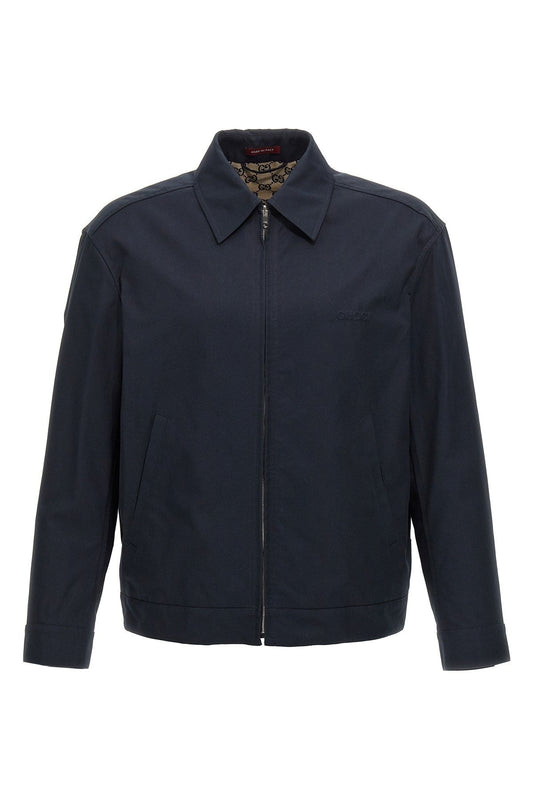 Gucci Men Web Ribbon Jacket