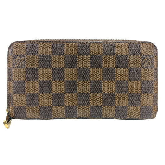 Louis Vuitton  Leather Long Wallet (Bi-Fold)
