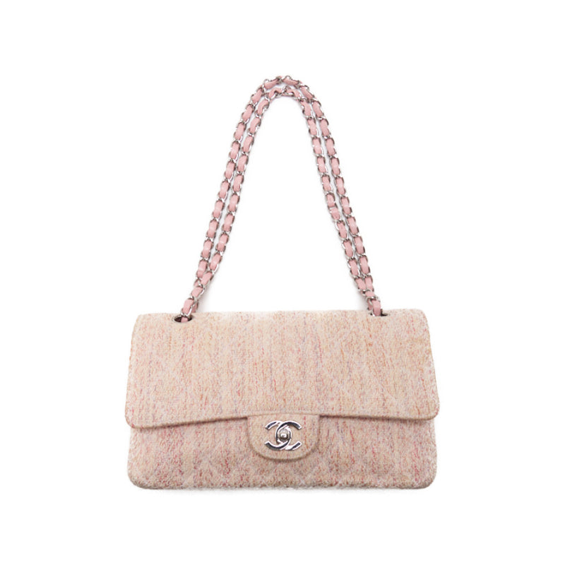 CHANEL 【CHANEL】 Turnlock Double Flap Chain Shoulder Tweede Pink (Silver G) Shoulder Bag Mini Shoulder Bag  Bag Hybrid 【 Delivery】 Eb Yaboo Online