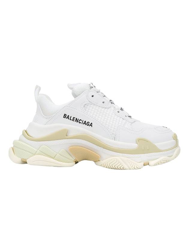 Luxury Balenciaga  Triple S Low-Top Sneakers White