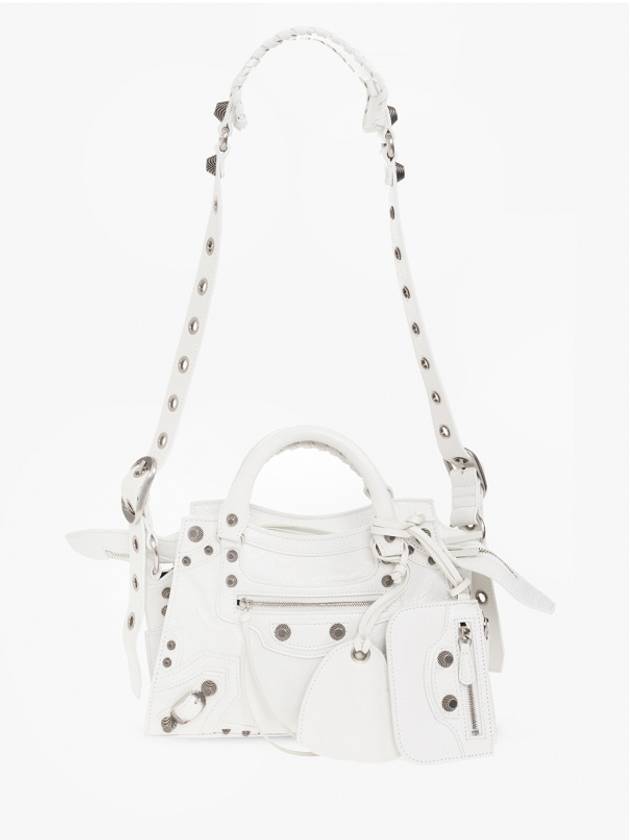 Luxury Balenciaga  Neo Cagole XS Tote Bag White