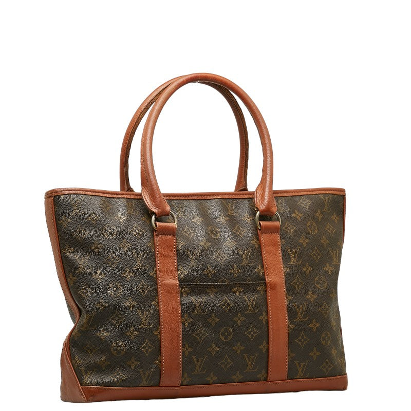 Louis Vuitton Monograms acksweekend PM Shoulder Bag M42425 Brown PVC Leather  Louis Vuitton