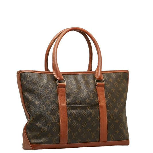 Louis Vuitton Monograms acksweekend PM Shoulder Bag M42425 Brown PVC Leather  Louis Vuitton