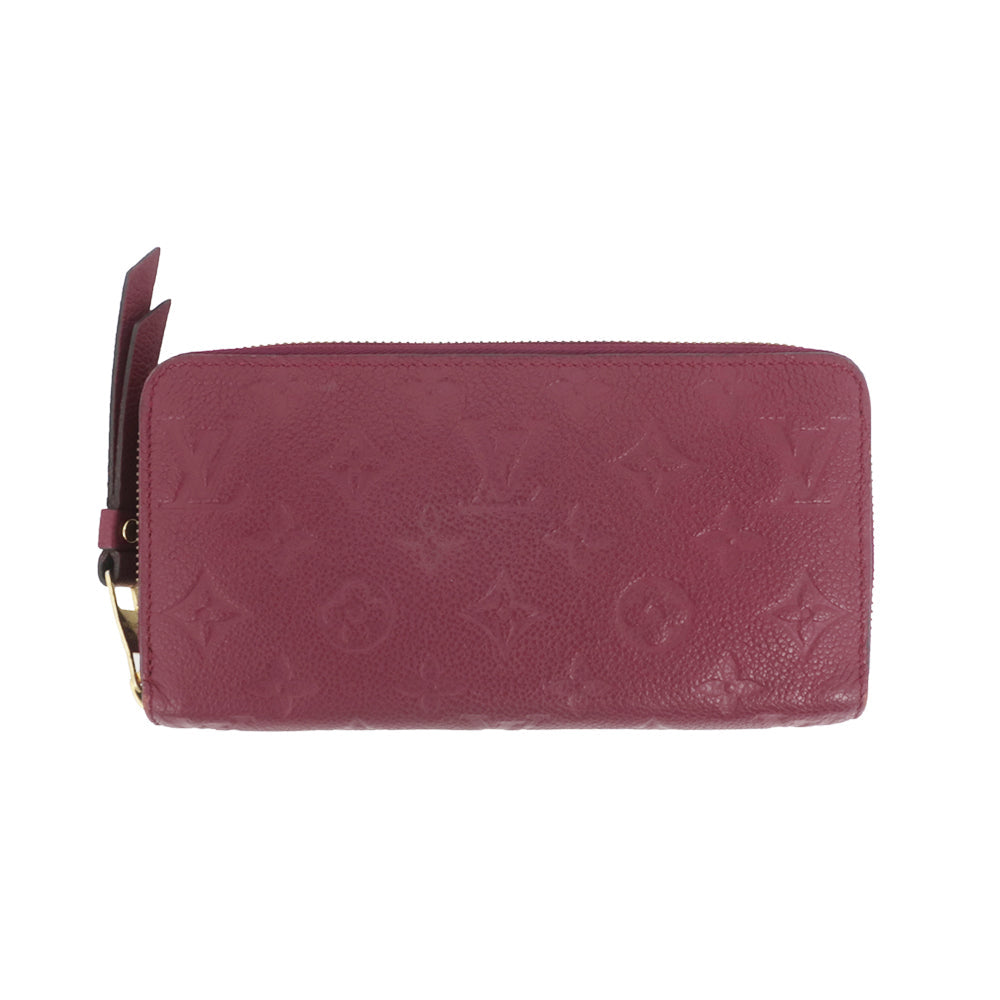 Louis Vuitton Monogram Wallet Long Wallet M60549 Round Fashner