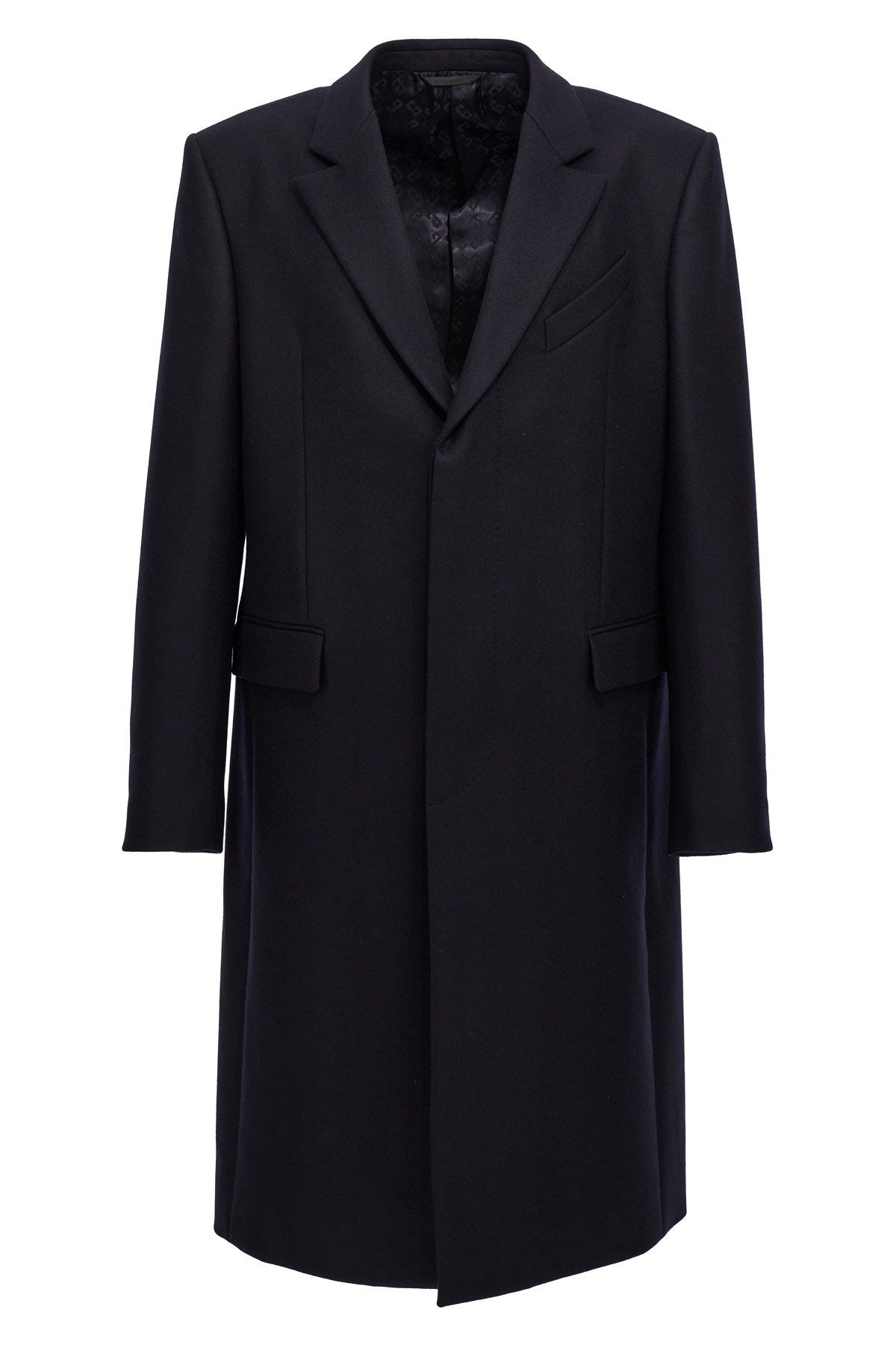 Givenchy Men Single-Breasted Long Coat