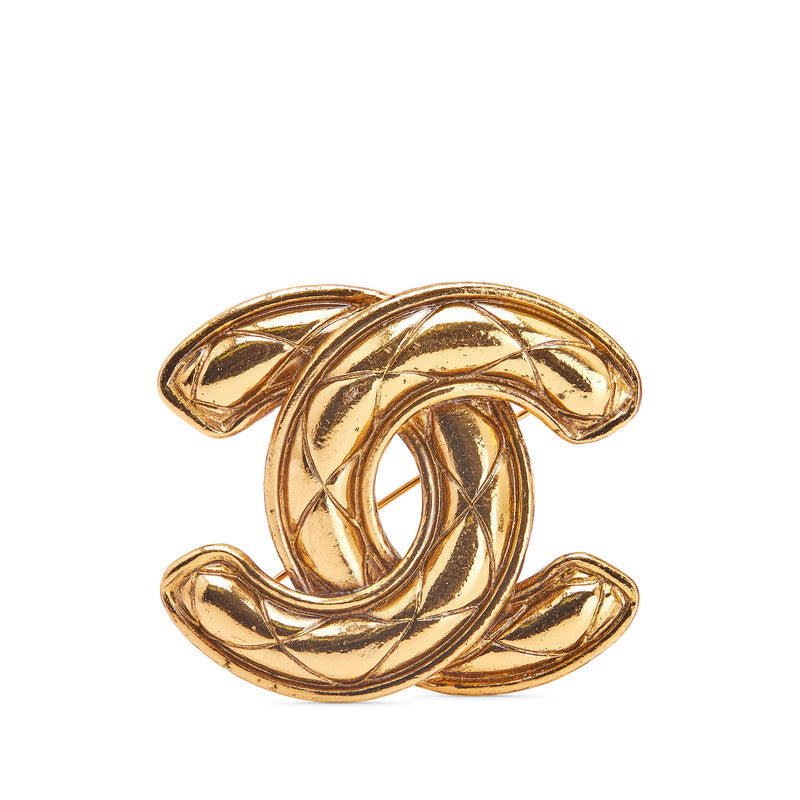Chanel Coco Mark Matelassé Brooch