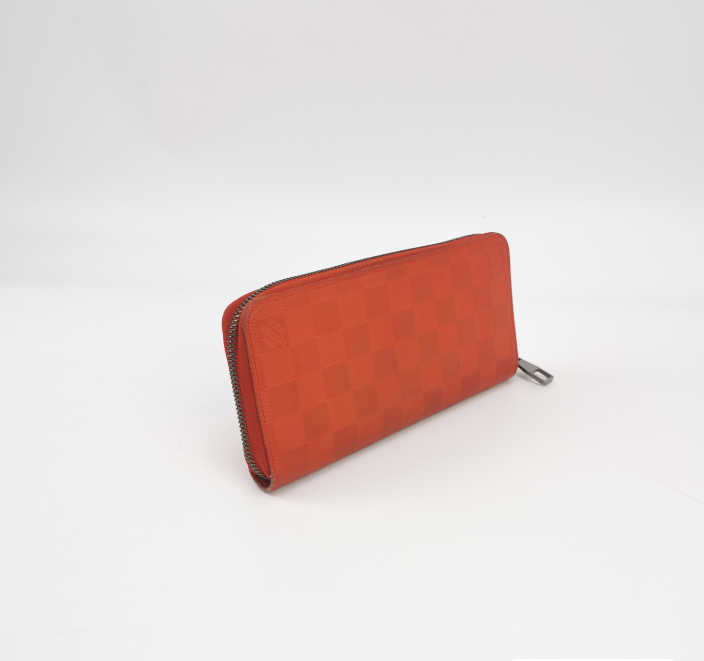 Preloved Louis Vuitton (LV)  Wallet 2014year orange 23052078306322