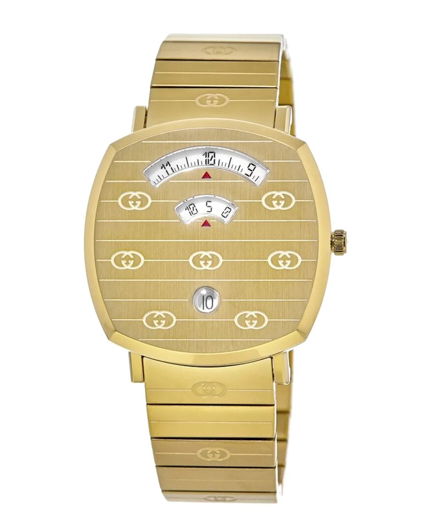 Gucci Men's Grip Watch Gold