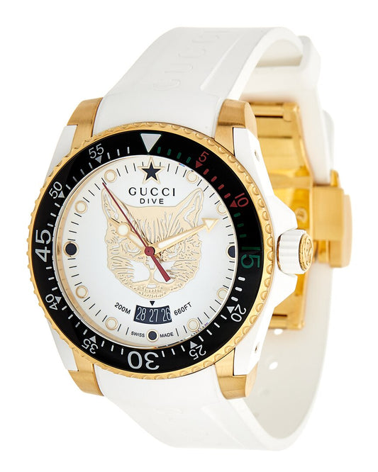 Gucci Men's Dive Watch Gold