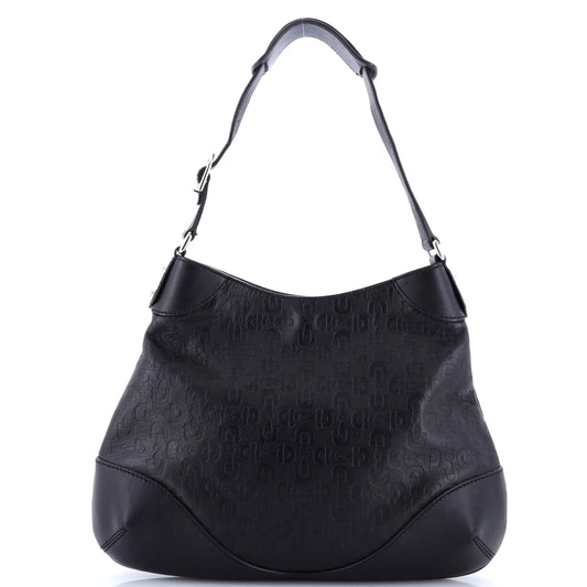 Charlotte Zip Hobo Guccissima Leather Medium