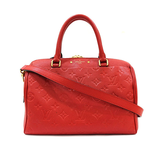Louis Vuitton Monogram Speedy Bandouliere 25 Monograms Implant Shoulder Mini Boston Bag 2w   M42399