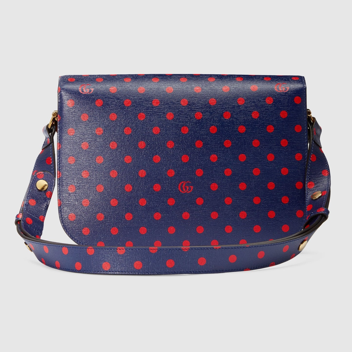 Gucci Gucci 1955 Horsebit Shoulder Bag Blue