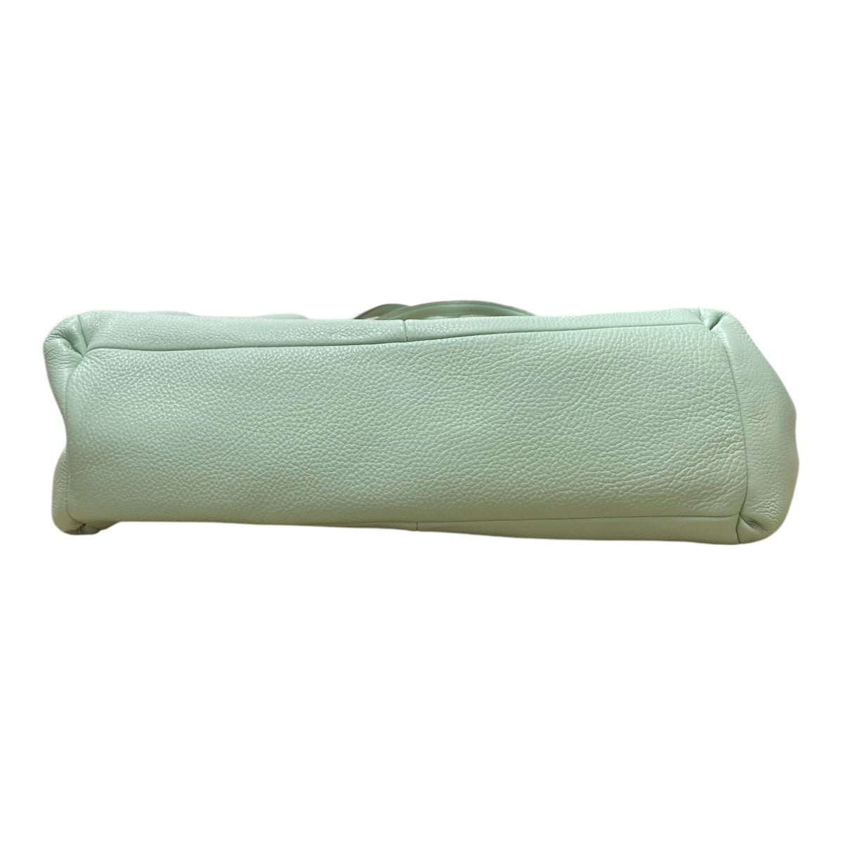 Handbag Designer By Coach In Green & Grey, Size:Large