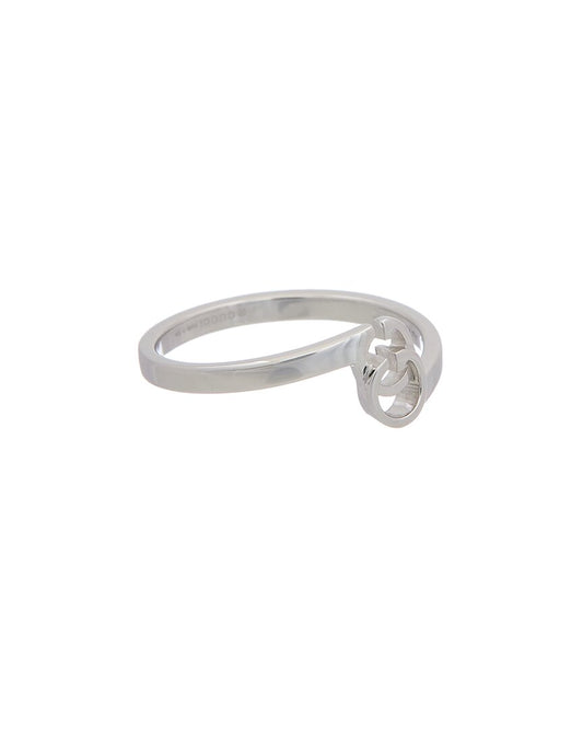 Gucci Gg Running 18K Ring 14 No Color