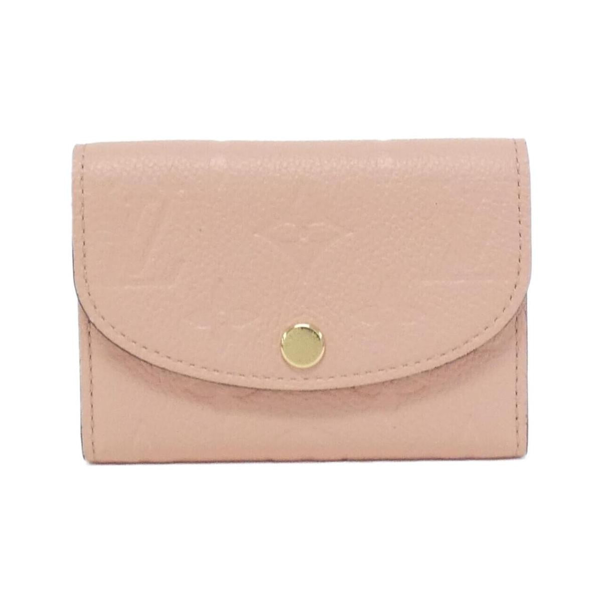 Louis Vuitton Monogramm Amplant Porte Monet Rosary M81520 Coin Case