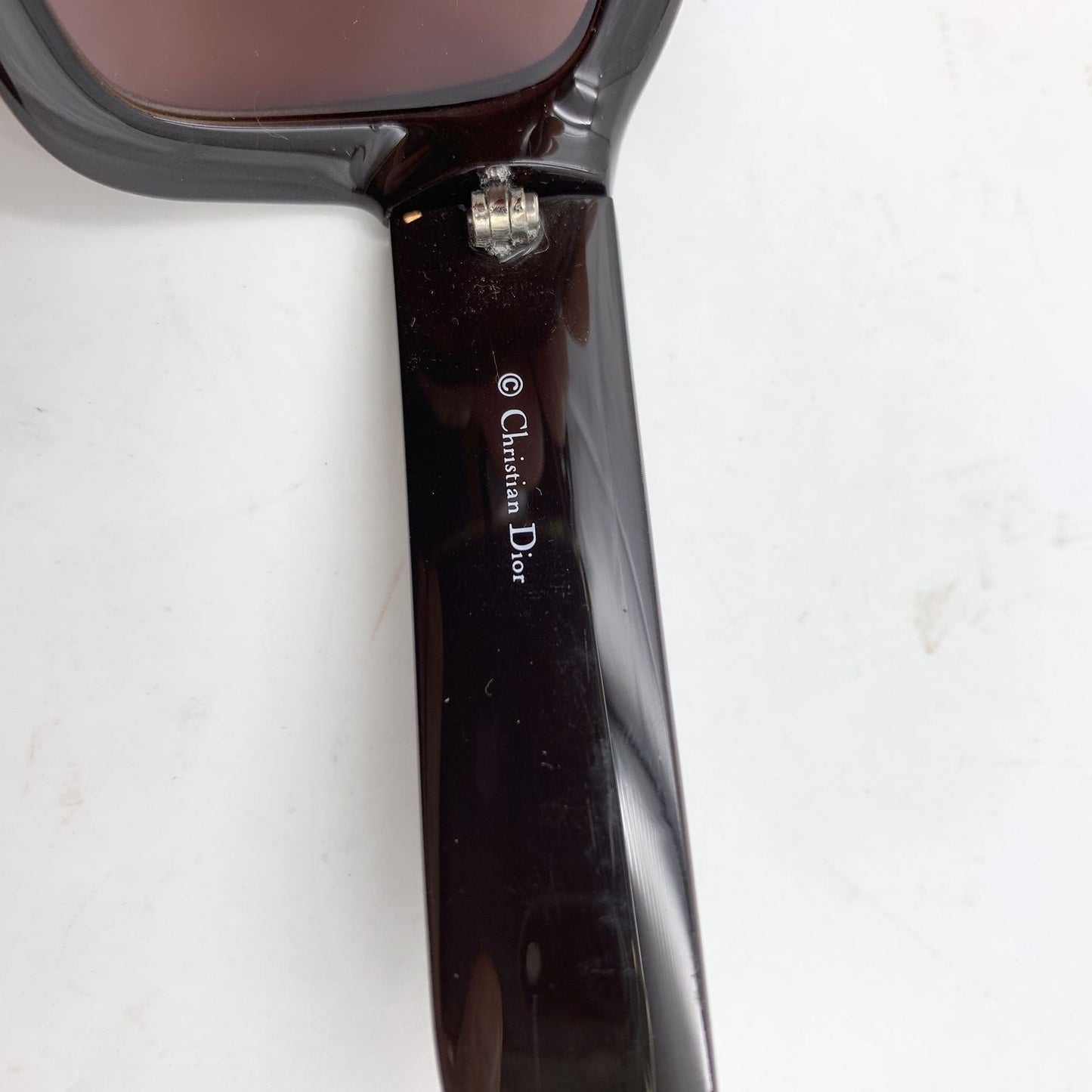 CHRISTIAN DIOR Vintage Brown Sunglasses 2987 10K Optyl 54/22