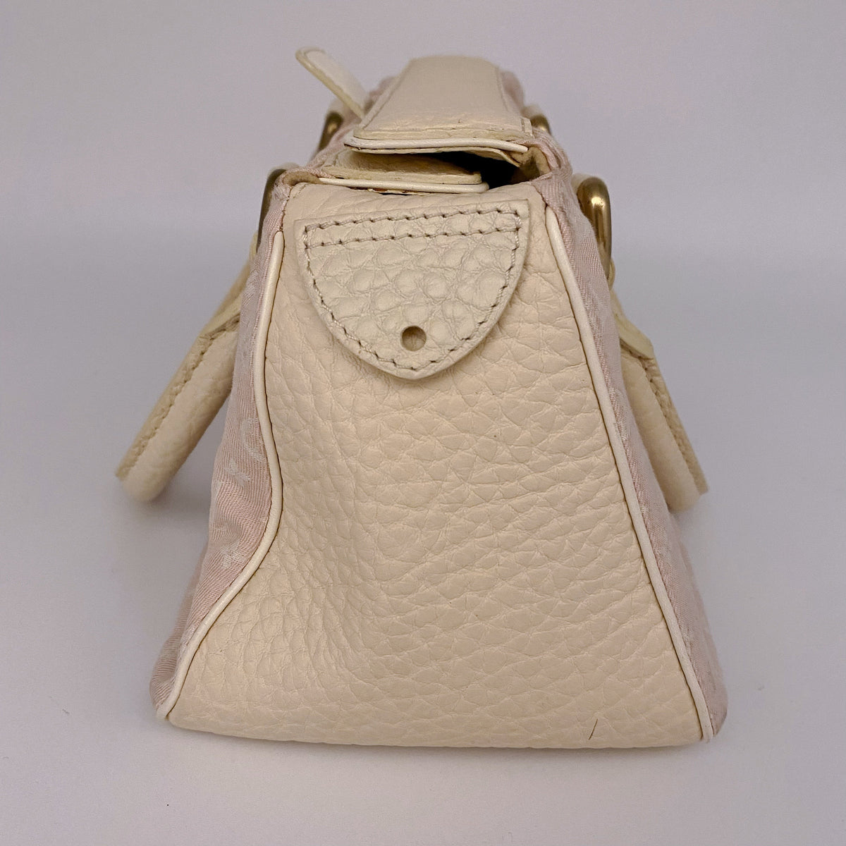 Louis Vuitton Pink Mini Lin Trapeze Handbag