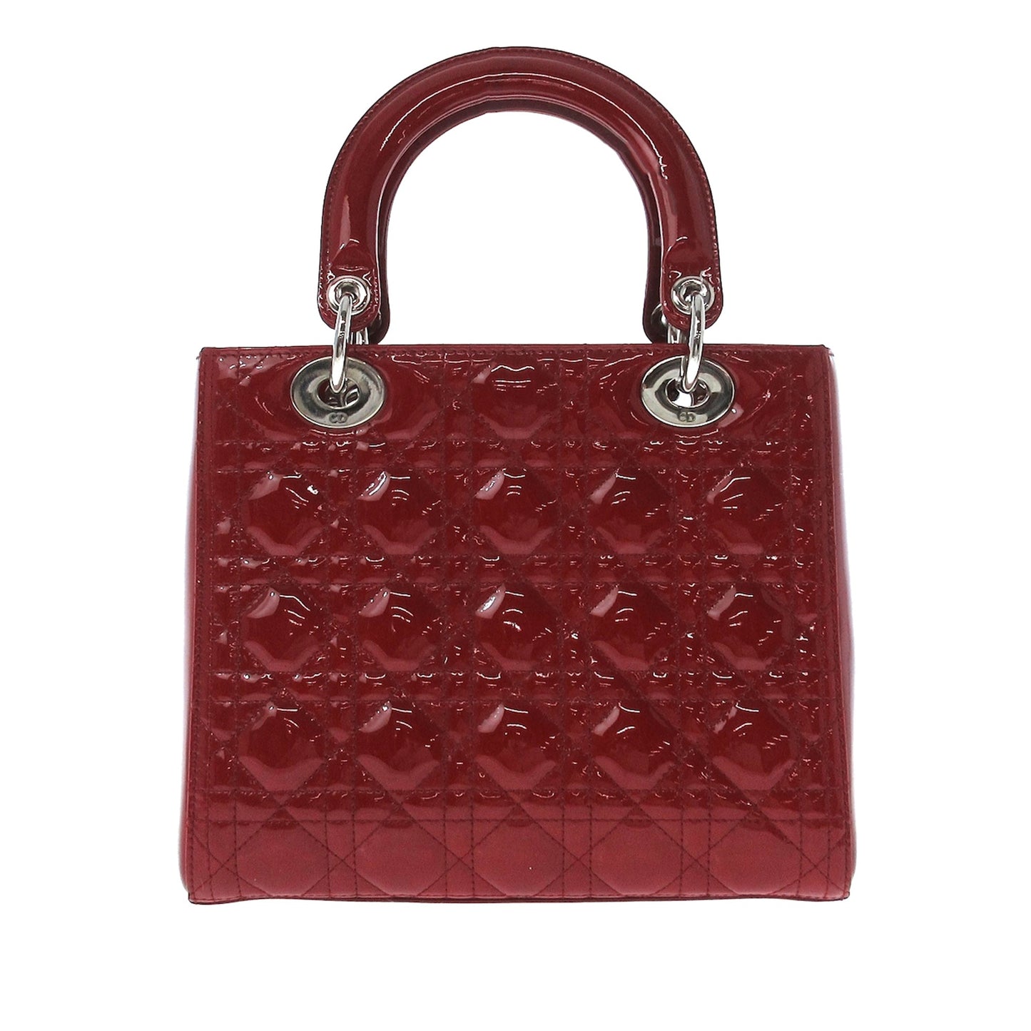 DIORMedium Patent Cannage Lady  Satchel