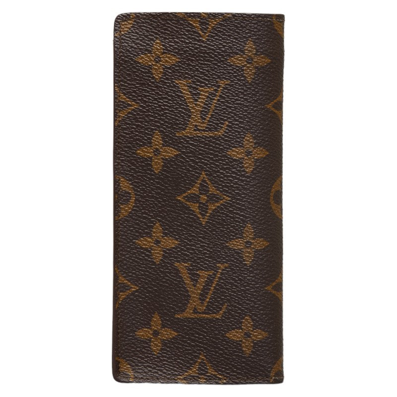 Louis Vuitton Monogram M62962 Porch Leather Brown  in