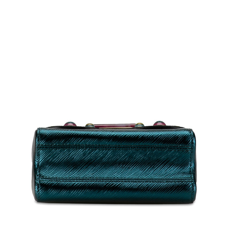 Louis Vuitton Epi Twist PM Stands Chain Shoulder Bag M53092 Green Multicolor Leather  Louis Vuitton