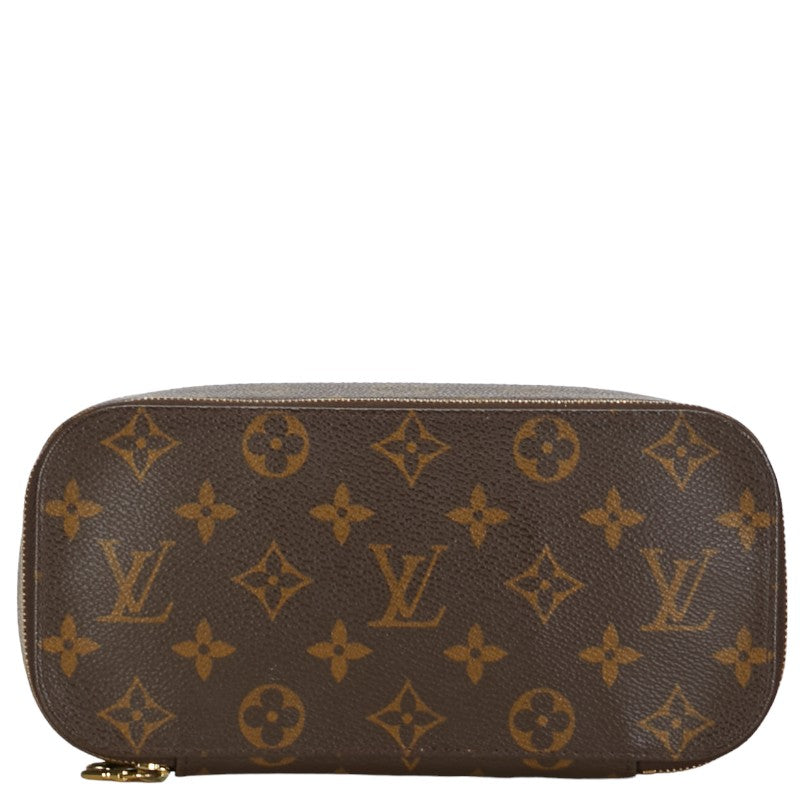 Louis Vuitton Monogram Truss Brush GM Pouch  Pouch M47505 Brown PVC  Louis Vuitton