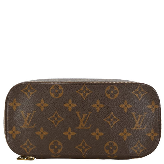 Louis Vuitton Monogram Truss Brush GM Pouch  Pouch M47505 Brown PVC  Louis Vuitton