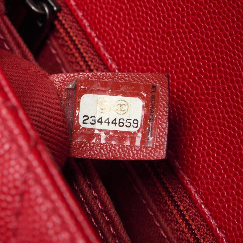 CHANEL Matrasse Coco Handle 2WAY Handbag Caviar S Red (Silver G ) Handbag  Shoulder Bag Ladies Handbag Hybrid 【 Delivery】 Netherlands Online