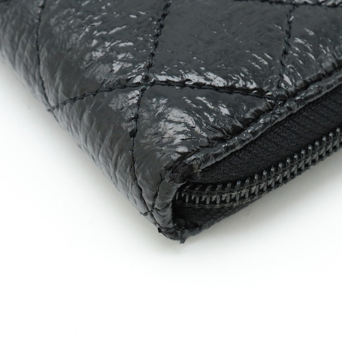 Chanel MATRACE COCOMARK ROUND Long Wallet  TWID LEADER BLACK BLACK SILVER A50097 BLUMIN BLUMIN MARKET SHOP
