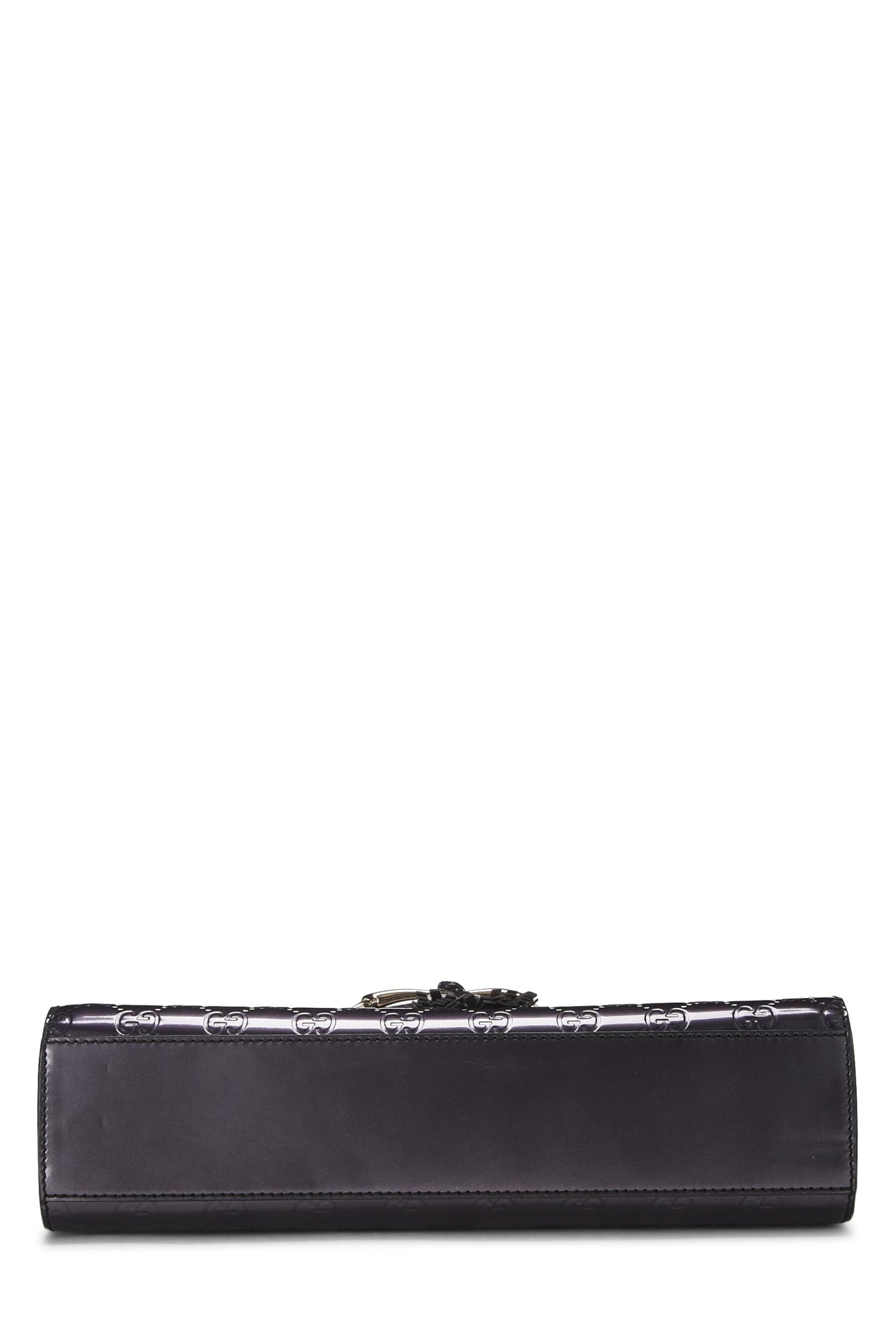 Gucci, Purple Guccissima Patent Leather Emily Chain Shoulder Bag, Purple