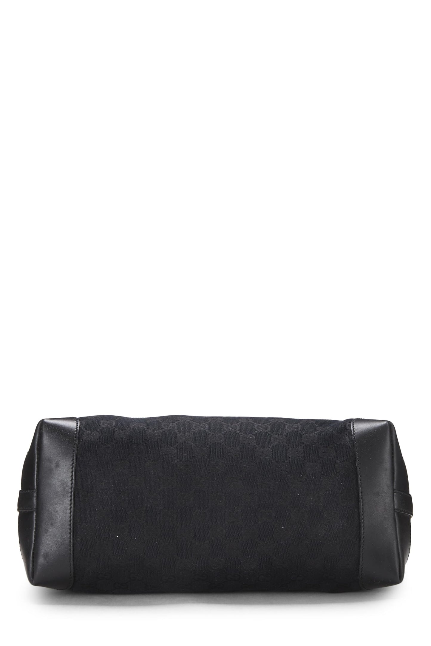 Gucci, Black Original GG Canvas Craft Tote, Black