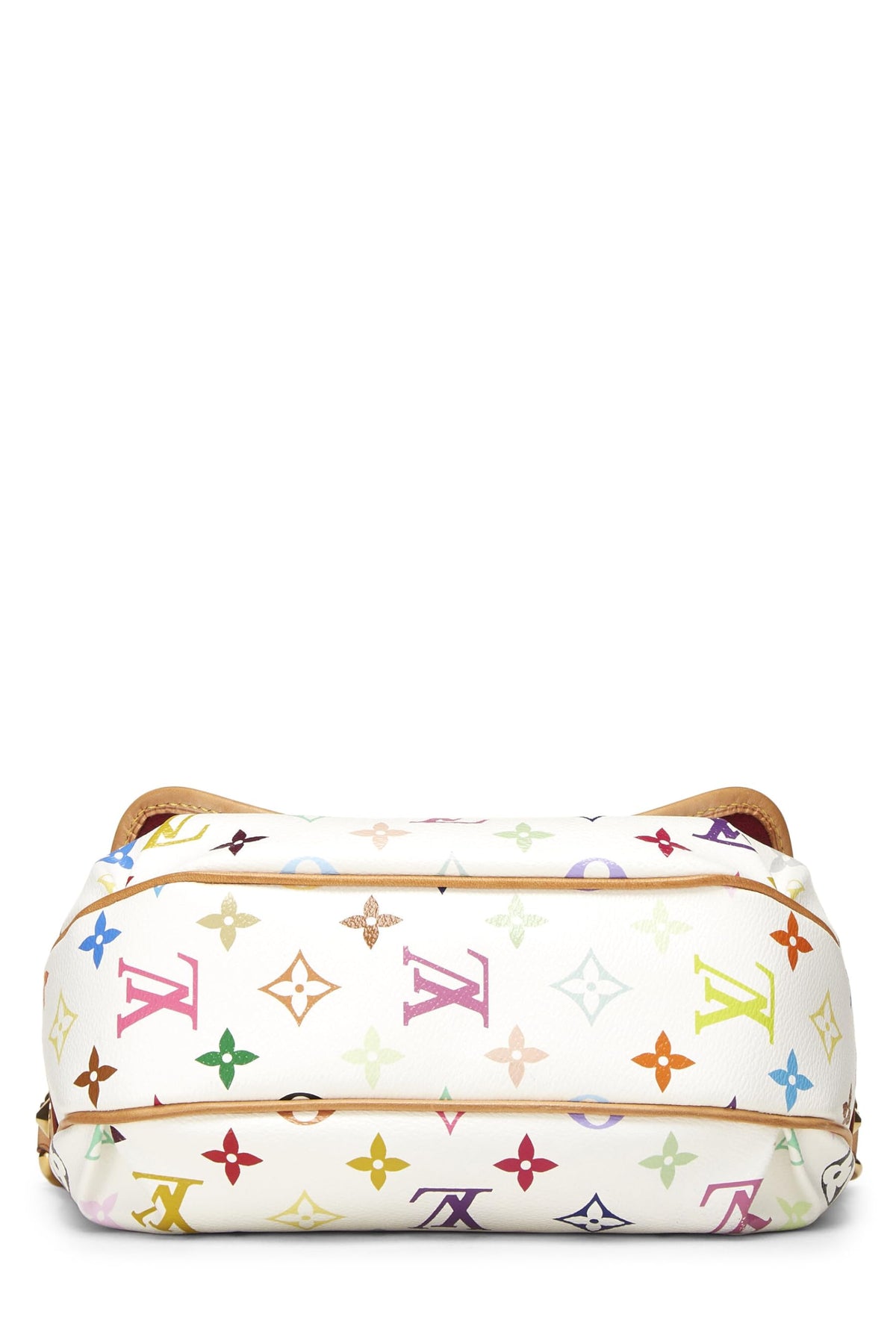 Louis Vuitton,  Takashi Murakami x Louis Vuitton White Monogram Multicolore Patty, White