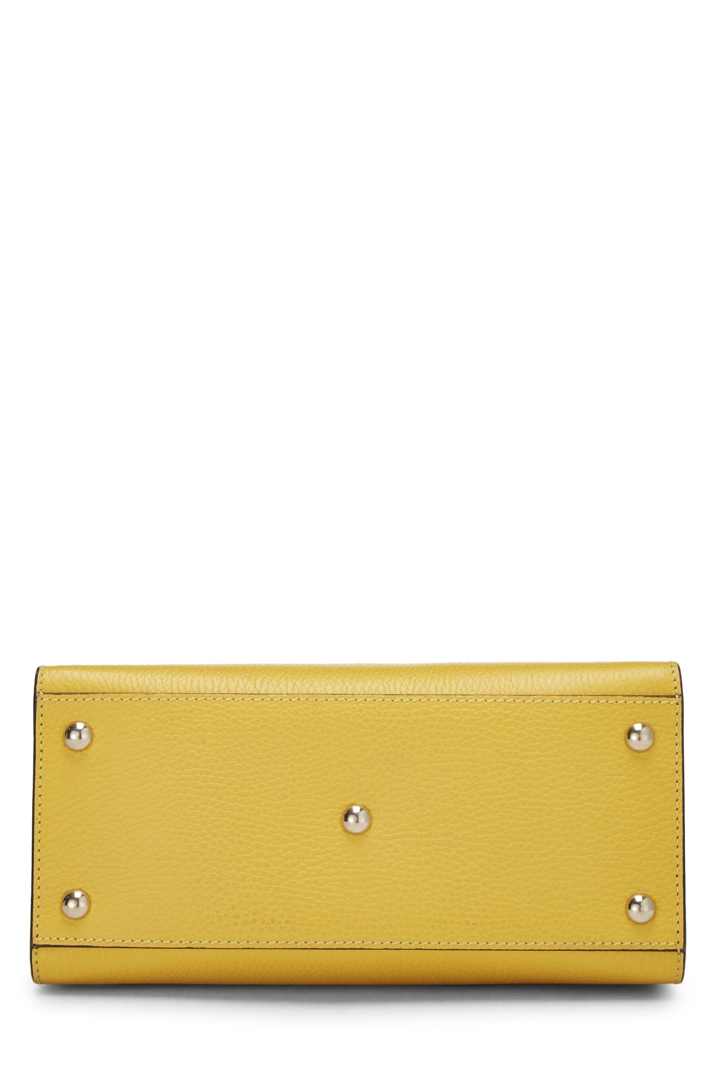 Gucci, Yellow Grained Leather Soho Handbag, Yellow
