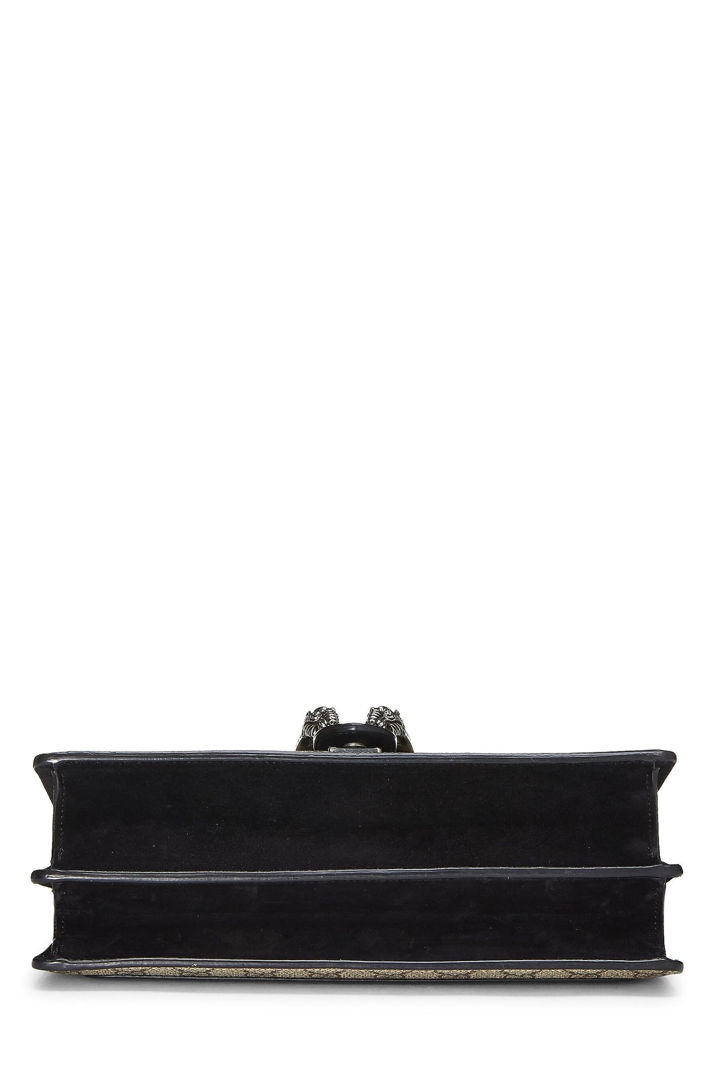 Gucci, Black GG Supreme Canvas Embellished Dionysus Bag Medium, Black