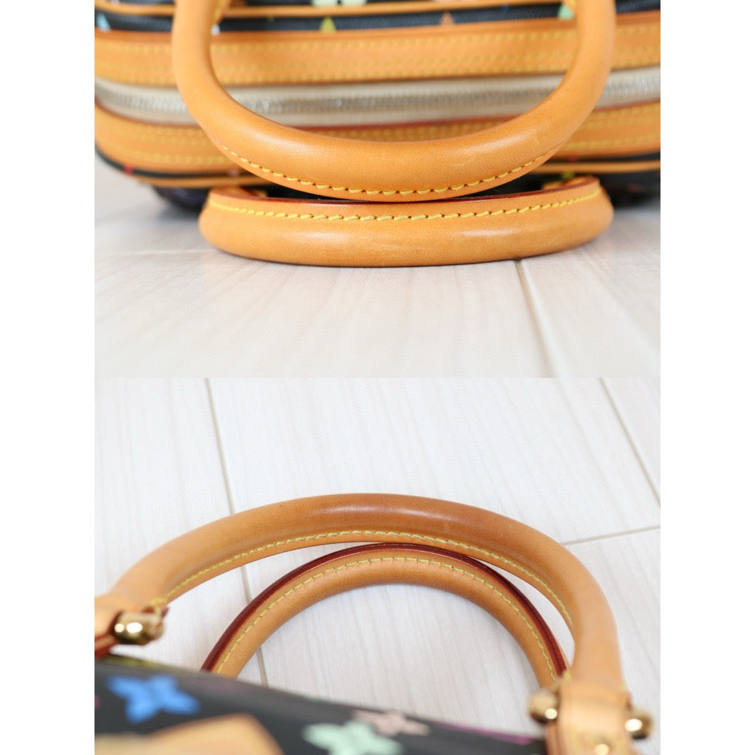 Rank AB｜  LV Monogram  Multicolor Bowling Bag Hand Bag ｜S24082201