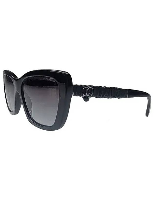 Eyewear Logo Square Sunglasses Black Chanel