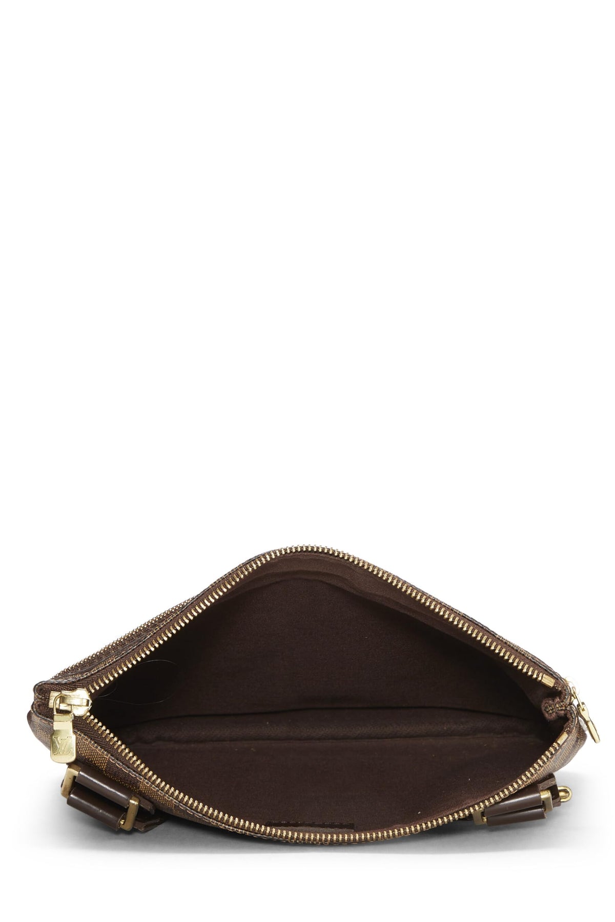 Louis Vuitton,  Damier Ebene Pochette Bosphore, Brown