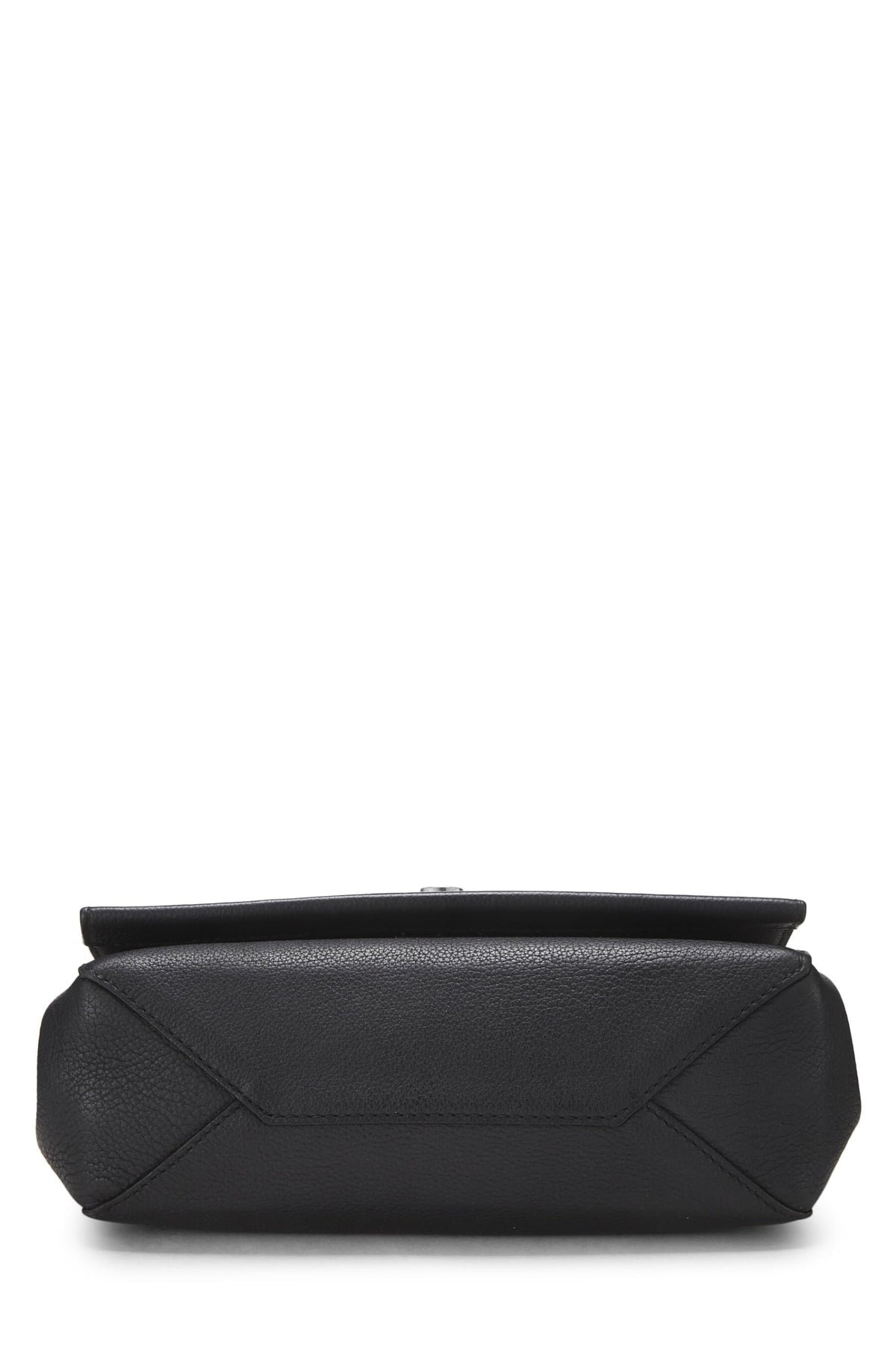 Louis Vuitton,  Black leather Lockme II BB, Black