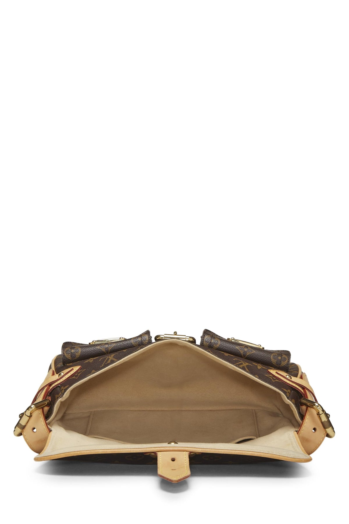 Louis Vuitton,  Monogram Canvas Hudson PM, Brown