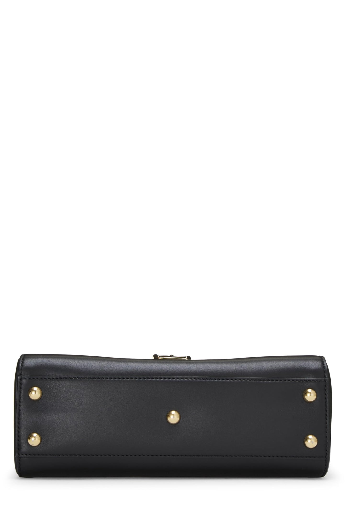 Gucci, Black Leather Sylvie Tote Medium, Black