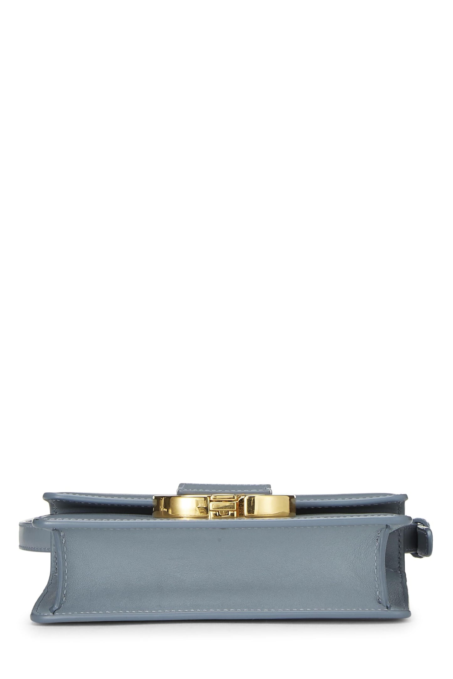 Dior,  Blue Calfskin 30 Montaigne Bag Micro, Grey