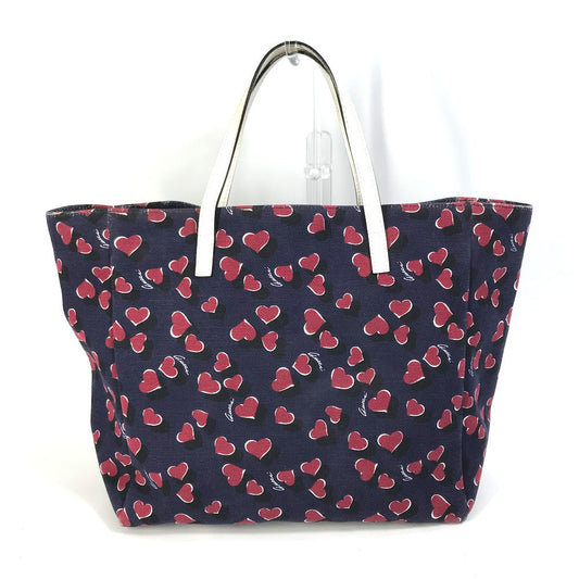 GUCCI Tote Bag 282439 Canvas, Leather pink heart Women Used