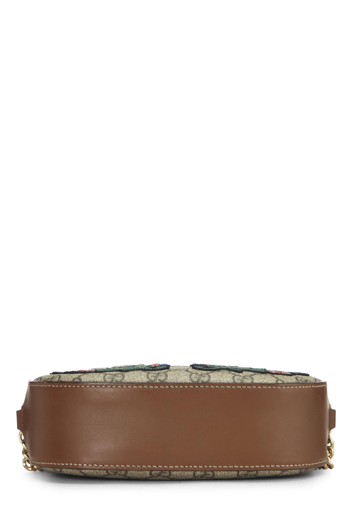 Gucci, Original GG Supreme Canvas Floral Crossbody Bag Mini, Brown