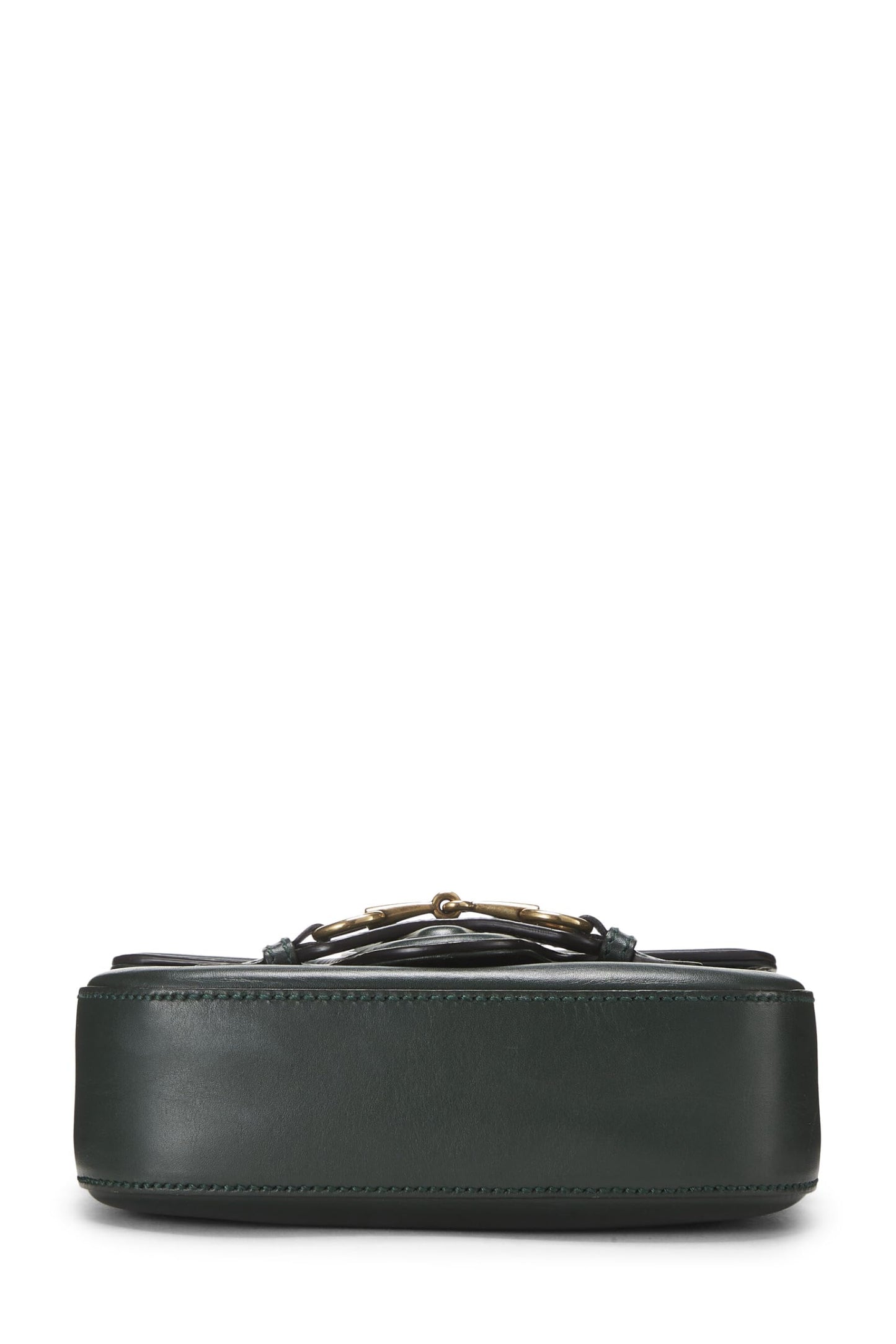Gucci, Green Leather Lady Web Shoulder Bag Small, Green