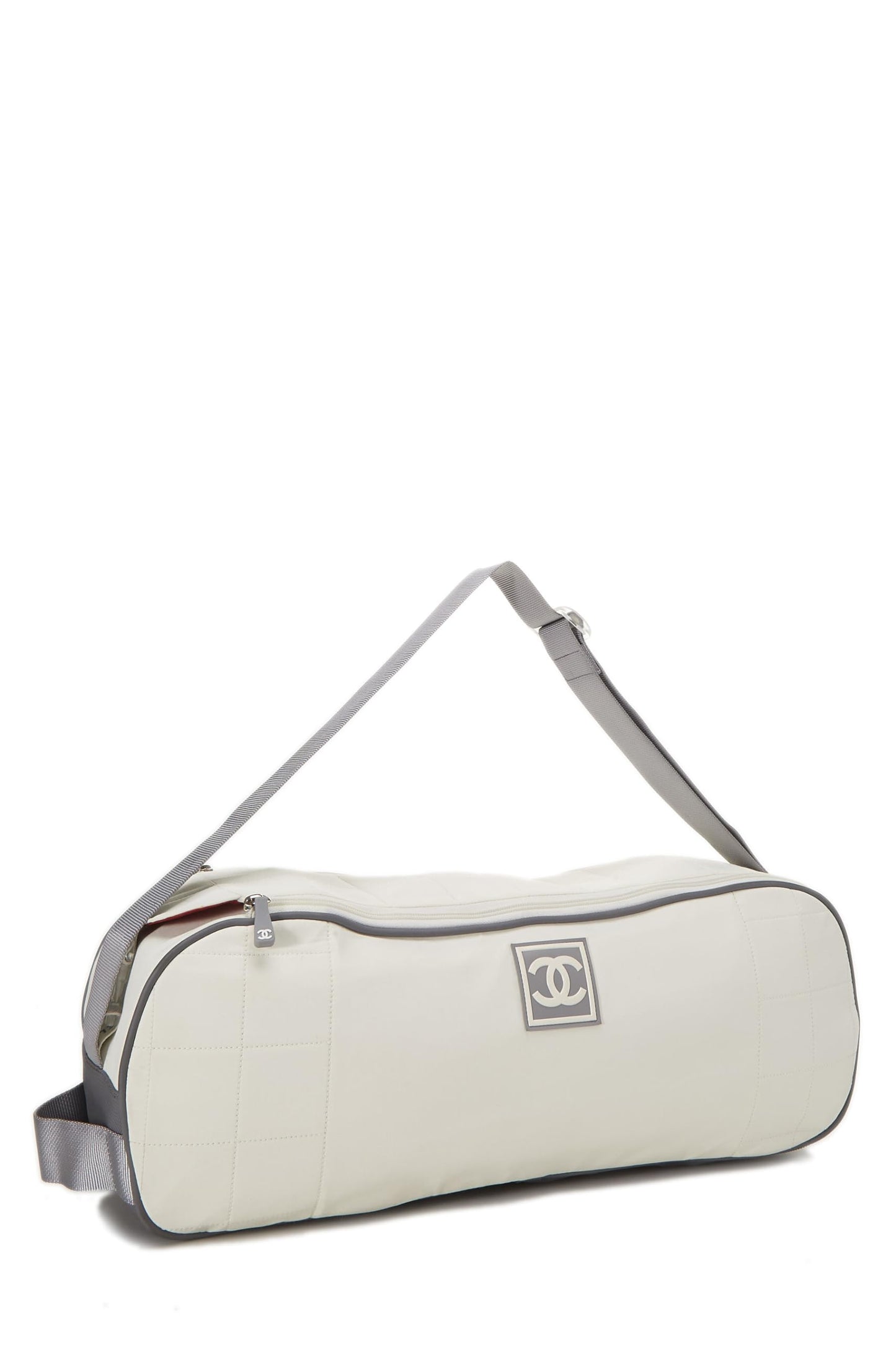 Chanel,  White Sportline Snow Shoes, White